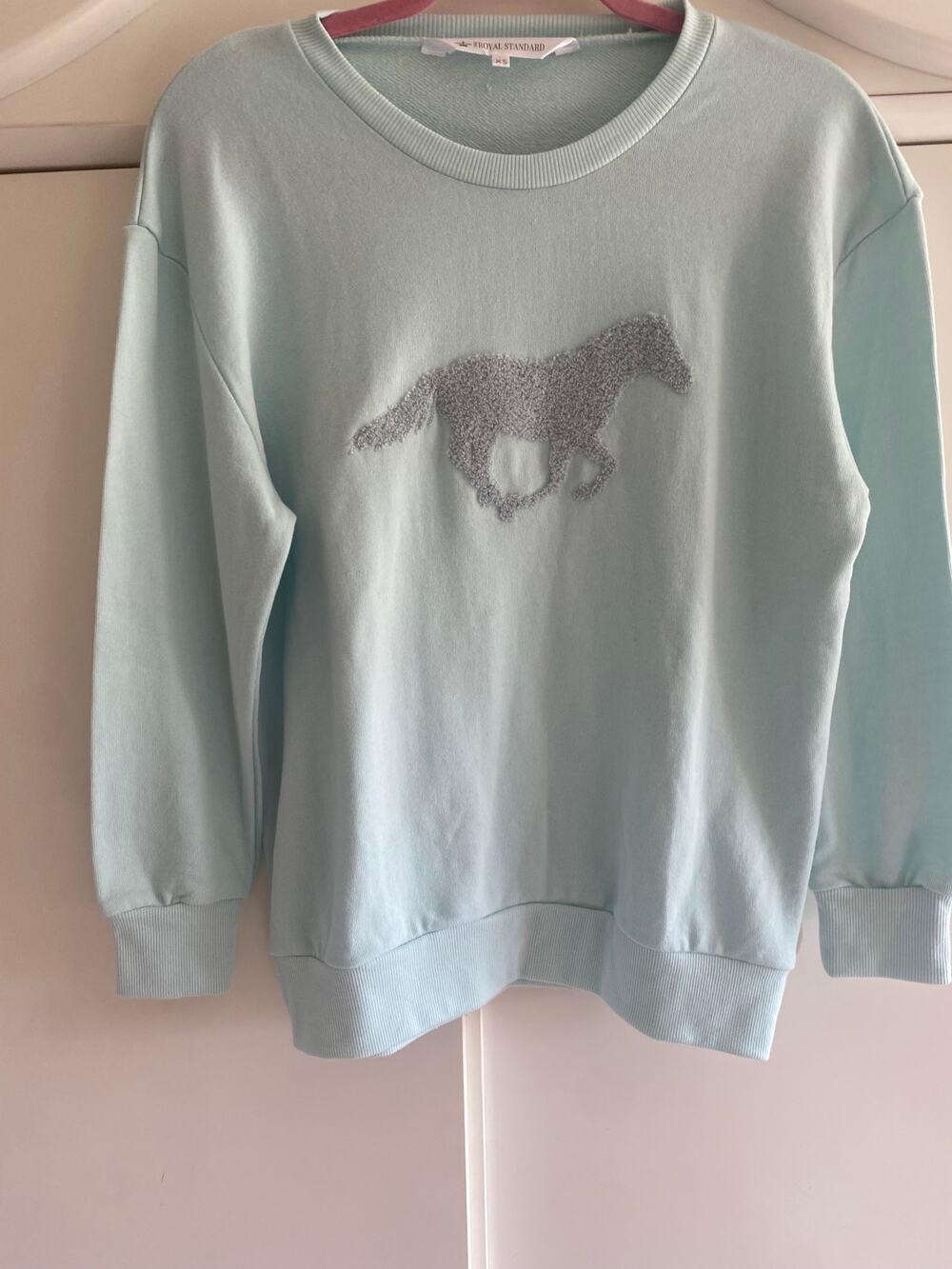 The Royal Standard "Horse"Blue sweatshirt XS